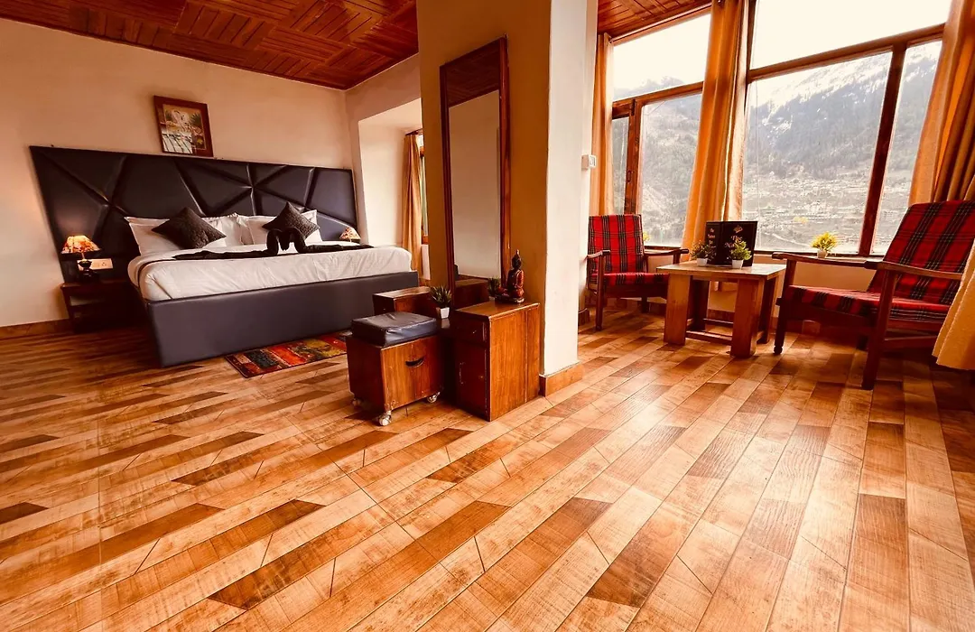 Himalayan Nomad Cottage, Manali ! All 2 Bedroom Independent Cottages ! Personal Lawn Every Cottage ! Parking ! Scenic Mountains View ! Spacious Rooms !-1
