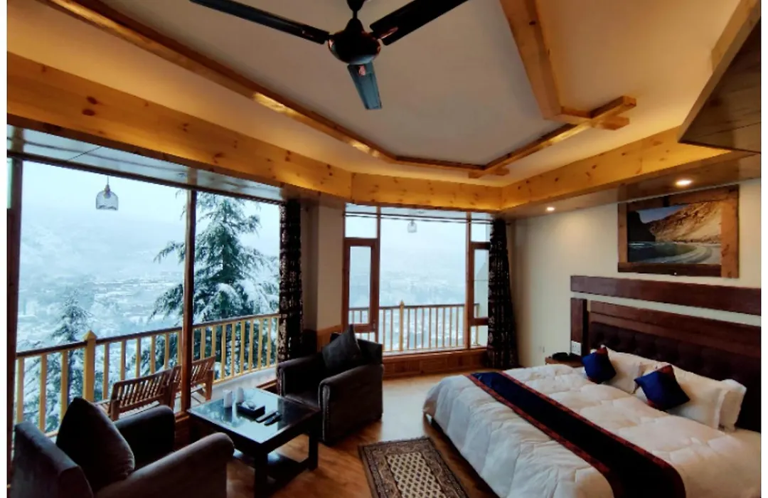 Manali Hotel T H E - B D - R E S O R T - Free Parking - Jungle Safari And Restaurant Facilities -Luxury & Spacious Room - Best Premium Hotel In Manali-1