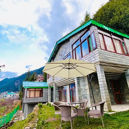 Himalayan Nomad Cottage, Manali ! All 2 Bedroom Independent Cottages ! Personal Lawn Every Cottage ! Parking ! Scenic Mountains View ! Spacious Rooms !-2