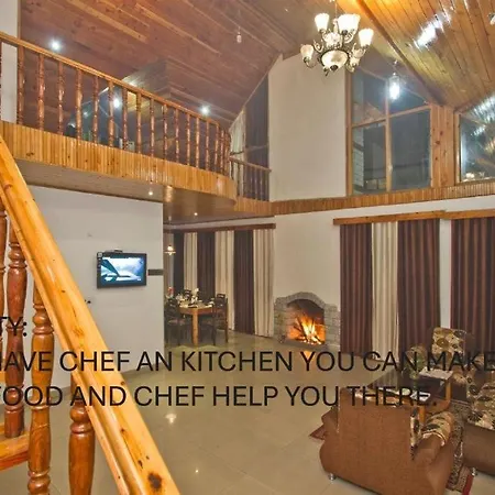 The Cedar Villa And Apartment,Bonefire,Cook,Helper,Kitchen,Lawn,Parking,5 Min Drive Mall Road-3