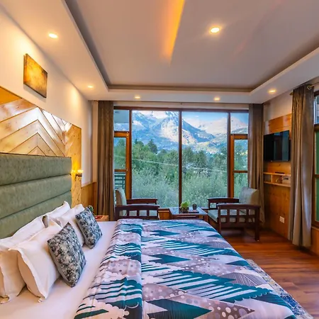 The 14 Gables, Shanag, Manali - Balcony Rooms - Rohtang Pass View - Hampta Pass View - Pet Friendly - Crown Palace #Manali #Family #Couples #Hospitality #Bestfood-3